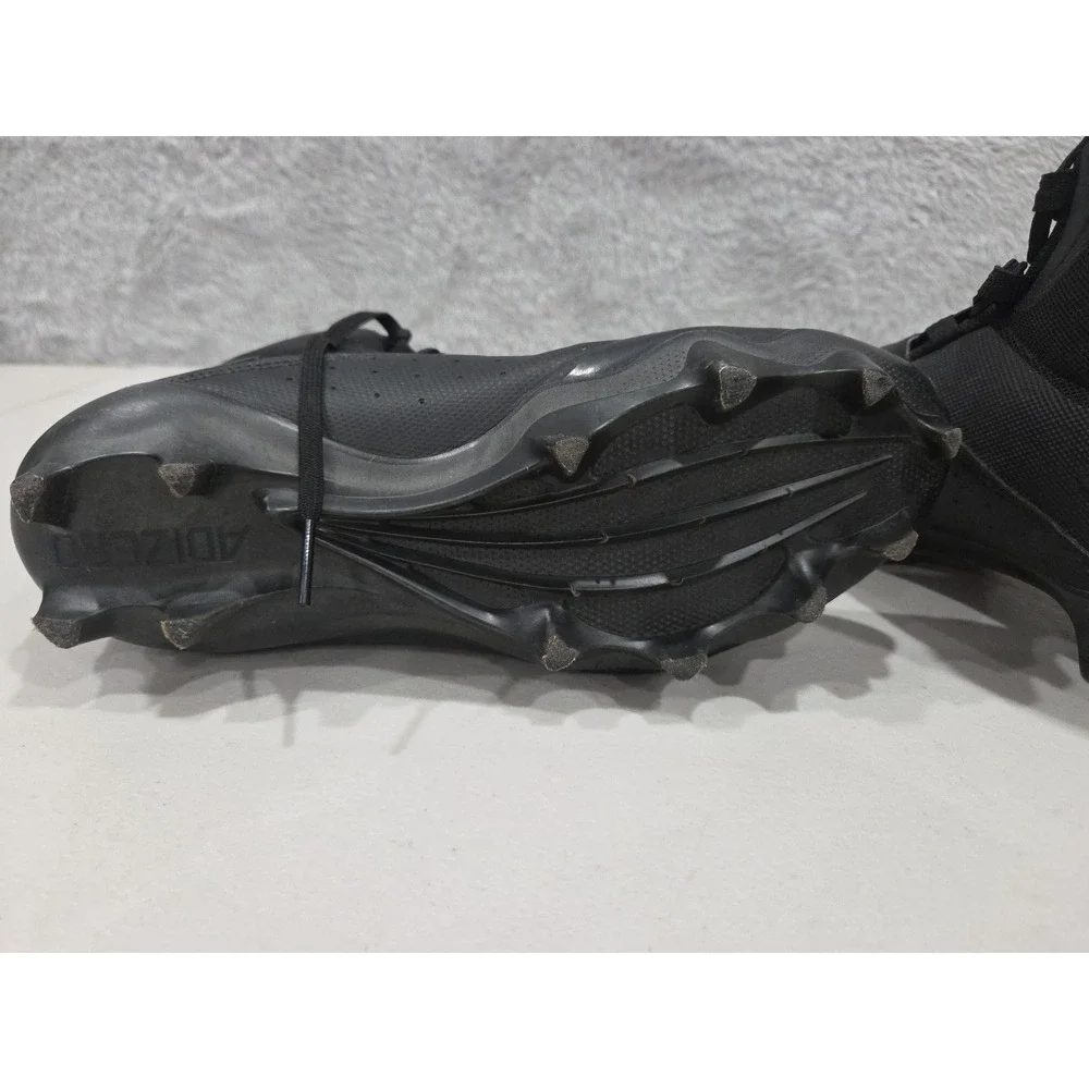 adidas ADIZERO Chaos Lineman Football Cleats Men's sz 9 Black If5116